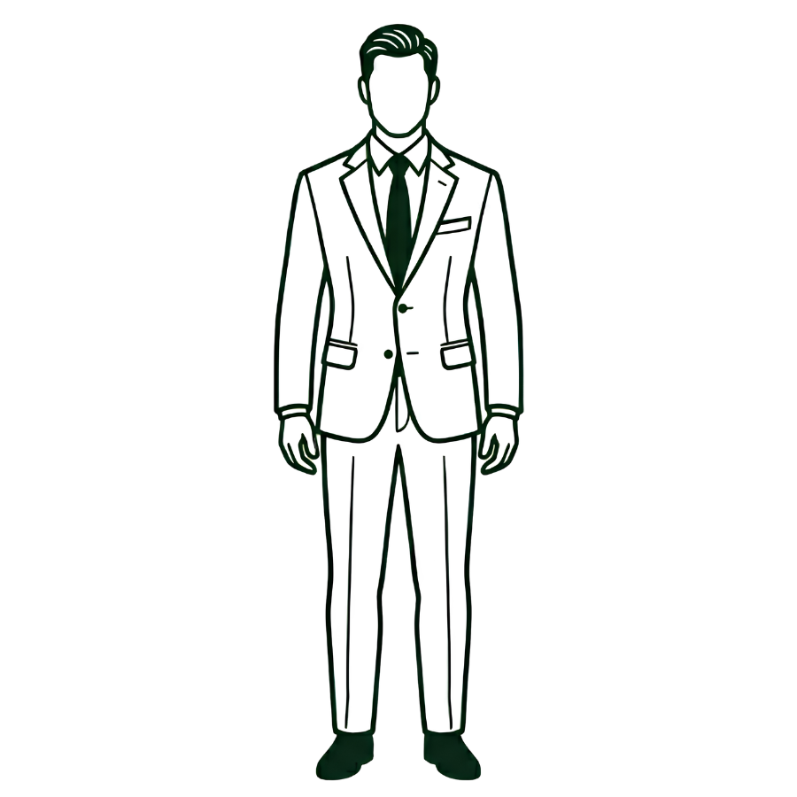 Traje formal caballeros